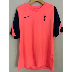 Nike Tottenham Hotspur 2020-2021 training shirt Lava Glow pink Binary Blue Large